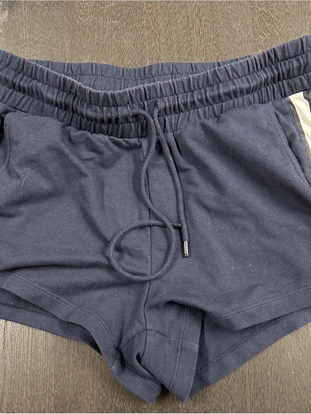 Tommy Hilfiger Navy Drawstring Athletic Shorts